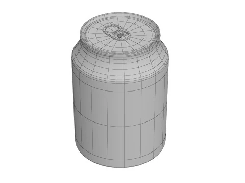Coca Cola Drink Can 250ml 22 3D Model