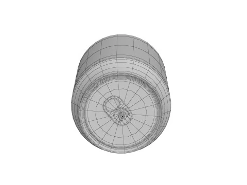 Coca Cola Drink Can 250ml 22 3D Model