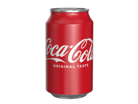 Coca Cola Drink Can 330ml 23 Modello 3D