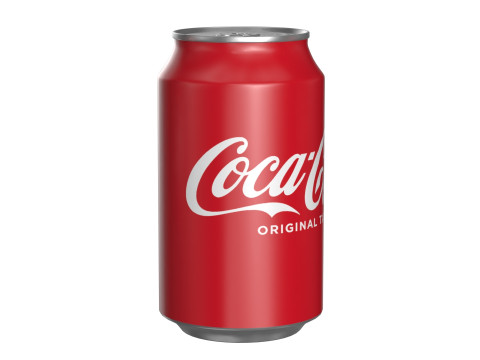 Coca Cola Drink Can 330ml 23 3D-Modell