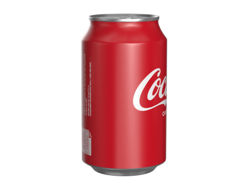 Coca Cola Drink Can 330ml 23 3D-Modell