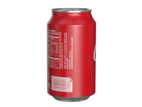 Coca Cola Drink Can 330ml 23 3D Model