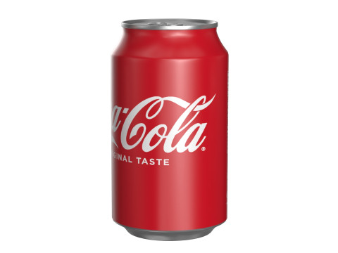 Coca Cola Drink Can 330ml 23 3D-Modell
