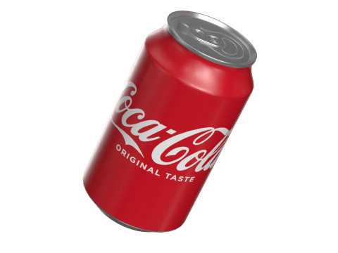 Coca Cola Drink Can 330ml 23 3D-Modell