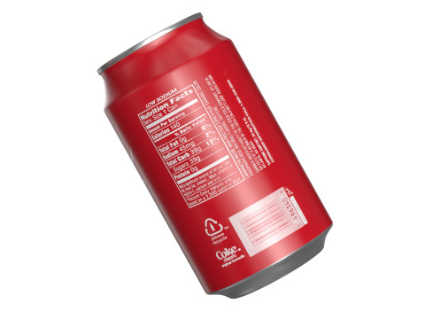 Coca Cola Drink Can 330ml 23 3D-Modell