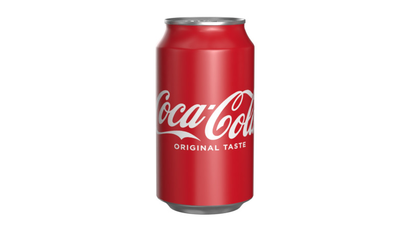 Coca Cola Drink Can 355ml 24 Model 3D .c4d .max .obj .3ds .fbx .stl .blend 
