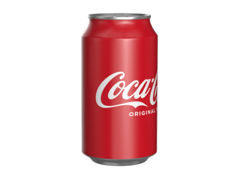 Coca Cola Drink Can 355ml 24 Model 3D