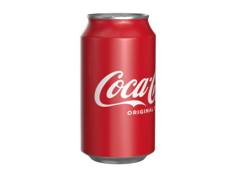 Coca Cola Drink Can 355ml 24 3D Model