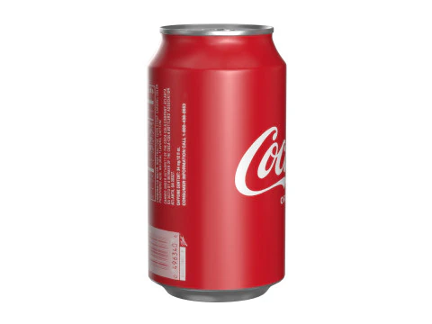 Coca Cola Drink Can 355ml 24 3D Model