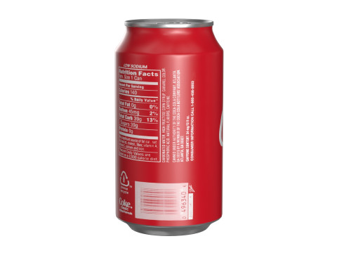 Coca Cola Drink Can 355ml 24 Model 3D