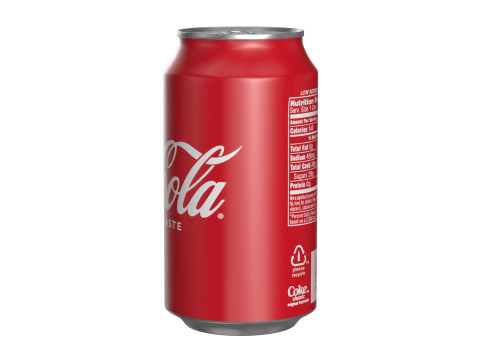 Coca Cola Drink Can 355ml 24 Model 3D