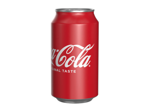Coca Cola Drink Can 355ml 24 Model 3D