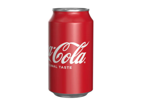 Coca Cola Drink Can 355ml 24 3D Model