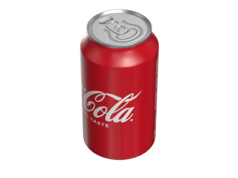 Coca Cola Drink Can 355ml 24 3D Model