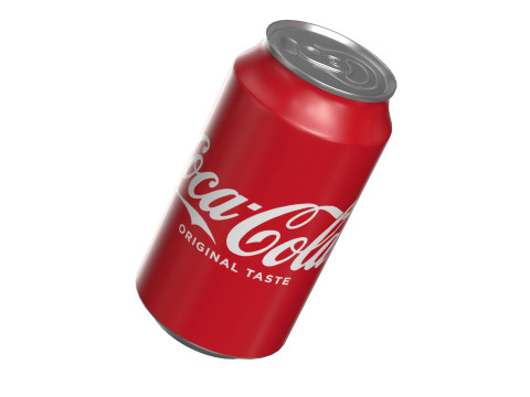 Coca Cola Drink Can 355ml 24 Model 3D