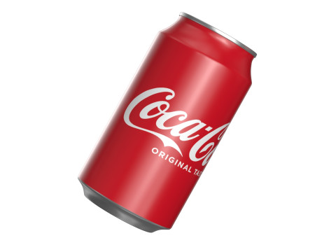 Coca Cola Drink Can 355ml 24 Model 3D