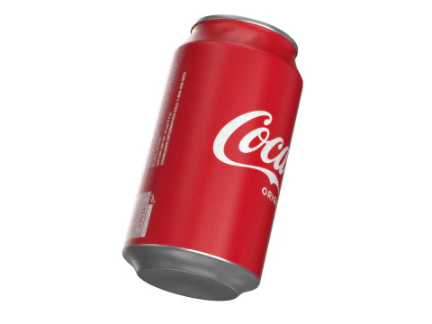 Coca Cola Drink Can 355ml 24 3D Model