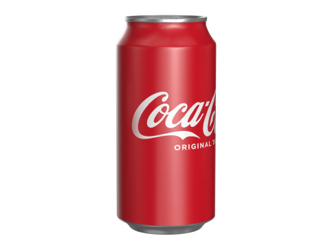 Coca Cola Drink Can 375ml 25 3D-Modell