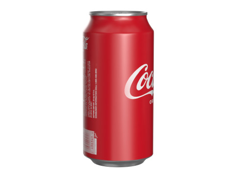 Coca Cola Drink Can 375ml 25 3D-Modell