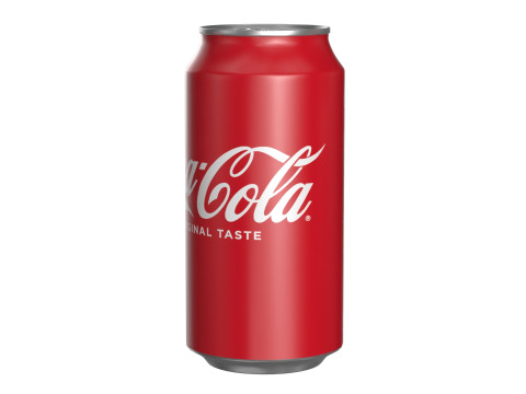 Coca Cola Drink Can 375ml 25 3D-Modell