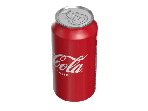 Coca Cola Drink Can 375ml 25 3D Model