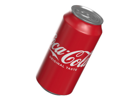 Coca Cola Drink Can 375ml 25 3D-Modell
