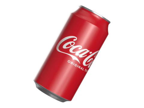 Coca Cola Drink Can 375ml 25 3D Model