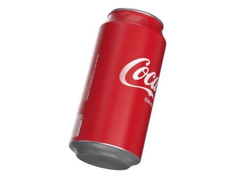 Coca Cola Drink Can 375ml 25 3D Model