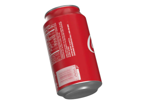Coca Cola Drink Can 375ml 25 3D Model