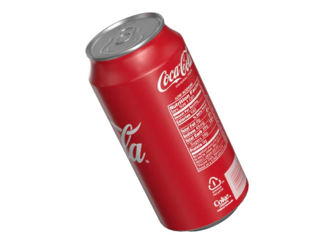 Coca Cola Drink Can 375ml 25 3D Model