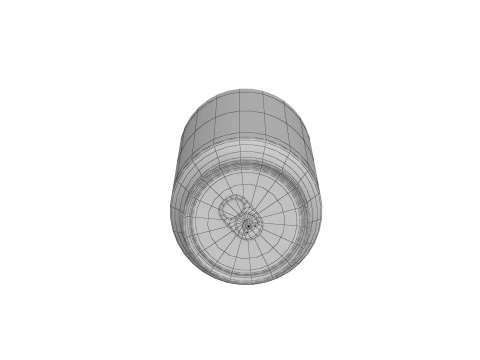 Coca Cola Drink Can 375ml 25 3D Model
