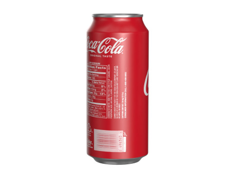 Coca Cola Drink Can 473ml 26 3D 模型