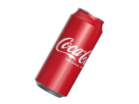 Coca Cola Drink Can 473ml 26 3D 模型