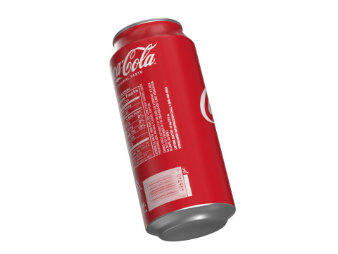 Coca Cola Drink Can 473ml 26 3D 模型