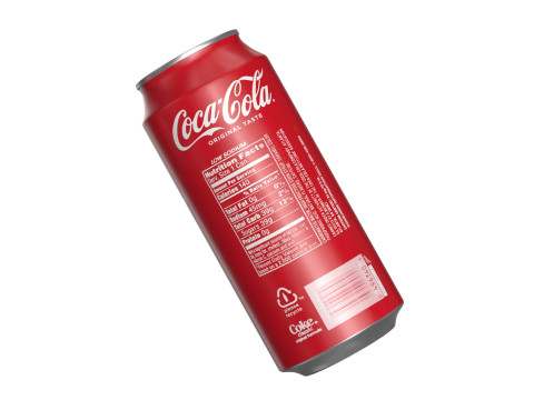 Coca Cola Drink Can 473ml 26 3D 模型