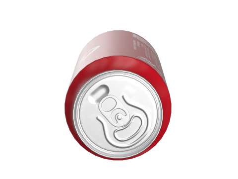 Coca Cola Drink Can 473ml 26 3D 模型