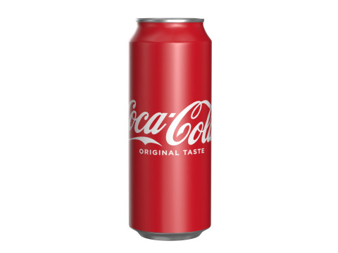 Coca Cola Drink Can 500ml 27 3D Model