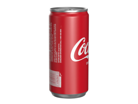 Coca Cola Drink Can Slim 190ml 28 Modelo 3D