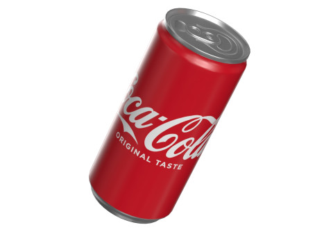 Coca Cola Drink Can Slim 190ml 28 Modelo 3D