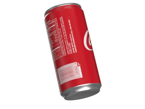 Coca Cola Drink Can Slim 190ml 28 Modelo 3D