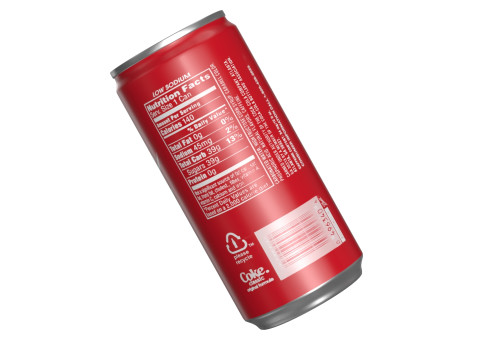Coca Cola Drink Can Slim 190ml 28 Modelo 3D