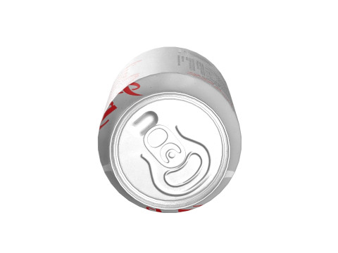 Coca Cola Light Drink Can 330ml 10 3D-Modell