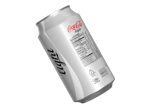 Coca Cola Light Drink Can 355ml 11 3D Model