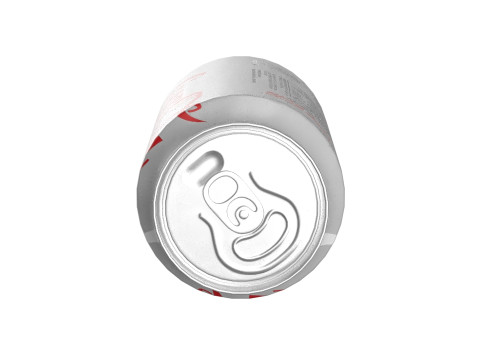 Coca Cola Light Drink Can 355ml 11 3D Model
