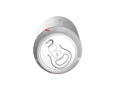 Minuman Ringan Coca Cola Kaleng 375ml 12 Model 3D