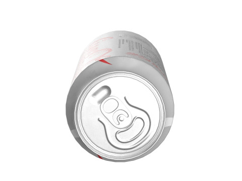 Coca Cola Light Drink Can 473ml 13 3D Model