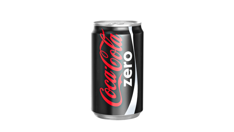 Coca Cola Zero Drink Can Sleek 200ml 03 3D-Modell .c4d .max .obj .3ds .fbx .stl .blend 