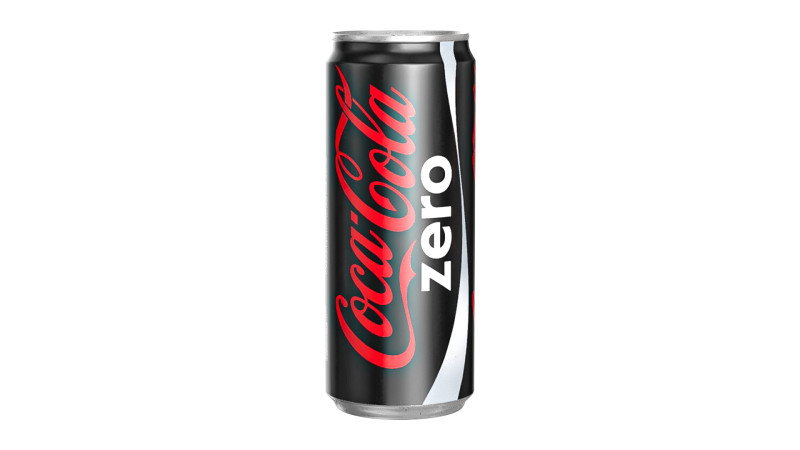 Coca Cola Zero Drink Can Sleek 310ml 06 3D-Modell .c4d .max .obj .3ds .fbx .stl .blend 