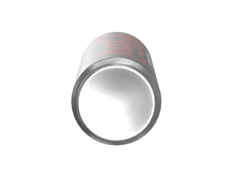 Coca Cola Zero Drink Can Sleek 330ml 07 3D Модель