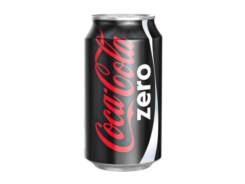 Coca Cola Zero Drink Can 355ml 11 Modello 3D